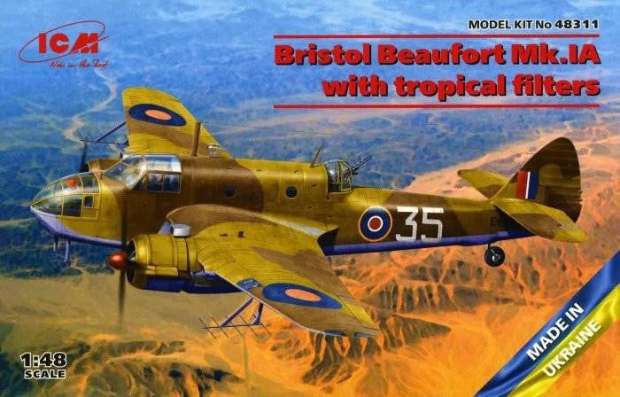ICM 1/48 Bristol Beaufort Mk.IA Tropical 48311